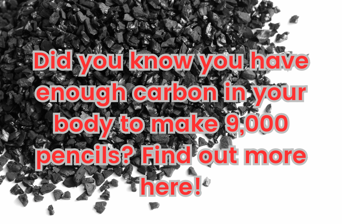 Did you know you have enough carbon in your body to make 9 000 pencils Find out more here!