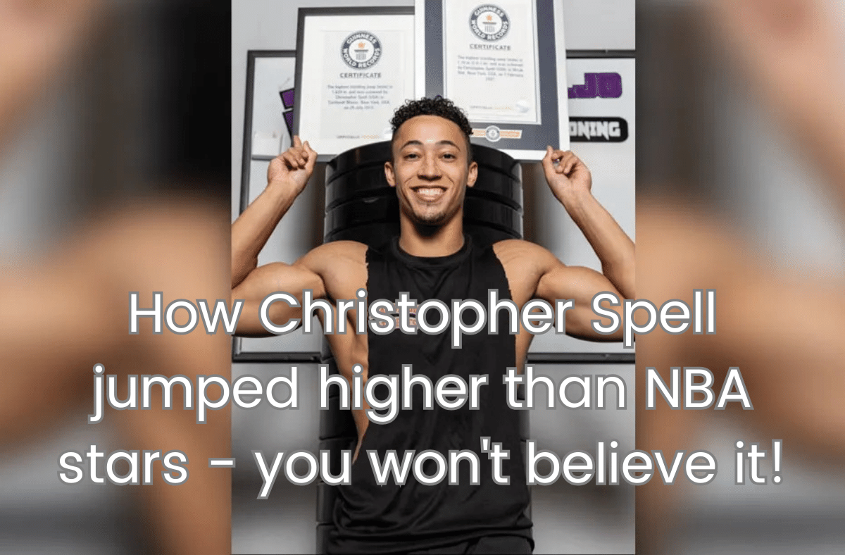 How Christopher Spell jumped higher than NBA stars you won't believe it!