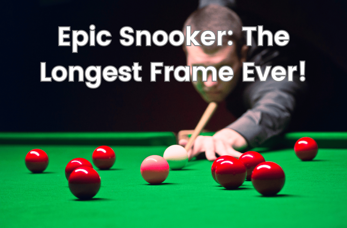 Epic Snooker The Longest Frame Ever!